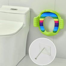 Gyermek WC-szűkítő békás mintával