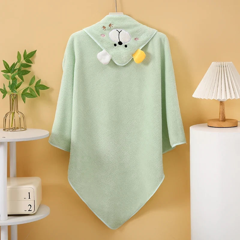 Baby Hooded Animal Bath Towel – Newborn-10