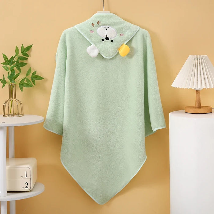 Baby Hooded Animal Bath Towel – Newborn-10