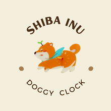 Dachshund-shaped acrylic wall clock for playful dog lover home decor