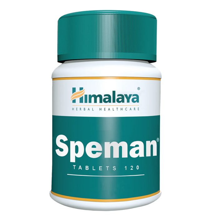 Himalaya Speman men’s supplement bottle with 120 tablets