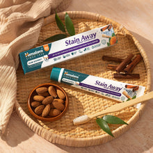 Himalaya Stain Away Herbal Toothpaste 75ml tube for surface stain reduction
