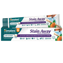 Himalaya Stain Away Herbal Toothpaste 75ml tube for surface stain reduction