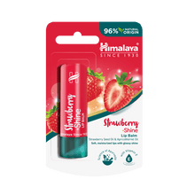 Himalaya Strawberry Shine Lip Balm 4.5g stick for dry lips
