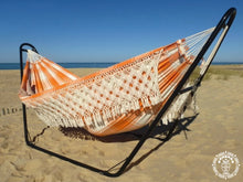 Maya universal metal hammock stand for non-bar hammocks