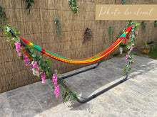 Maya universal metal hammock stand for non-bar hammocks