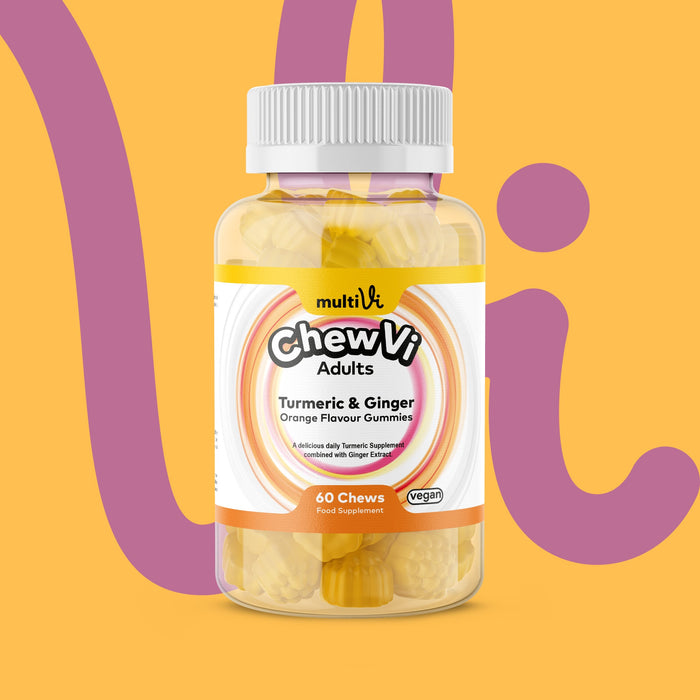 Turmeric & Ginger Gummies - Orange Flavour-0
