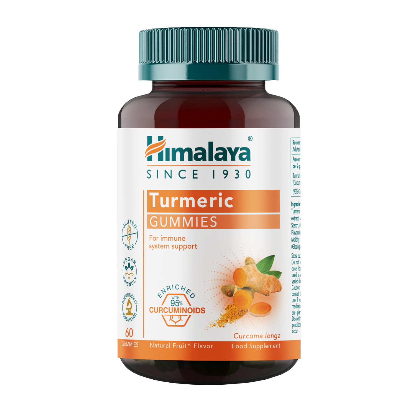 Himalaya Turmeric Gummies 60 gummies food supplement