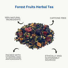 Erdei gyümölcsös szálas tea