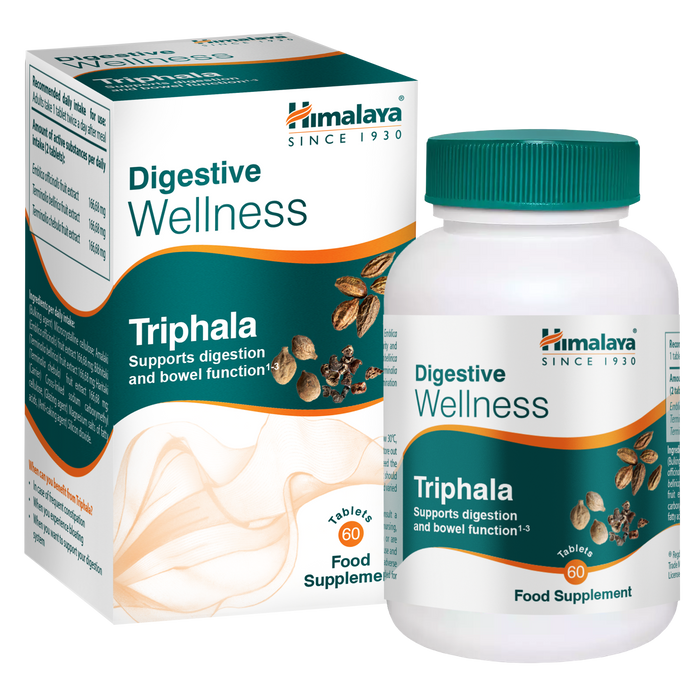 Himalaya Triphala Digestive Wellness 60 tablets bottle