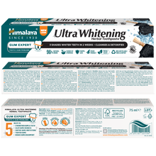 Himalaya Gum Expert Ultra Whitening gyógynövényes fogkrém 75 ml