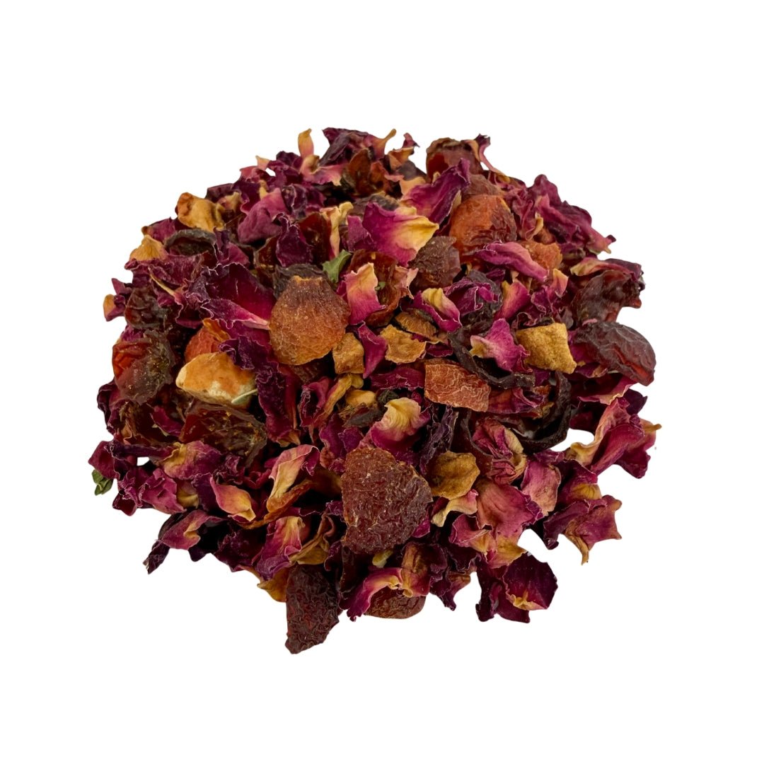 Csipkebogyó-citrom szálas tea