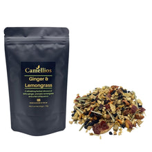 Gyömbéres-citromfüves szálas tea