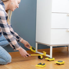 HeavEasy sárga-fekete bútormozgató emelő készlet