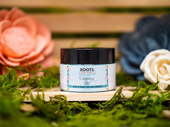 Vanishing Act scar and mark herbal healing salve