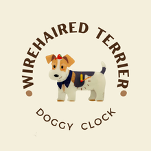 Dachshund-shaped acrylic wall clock for playful dog lover home decor