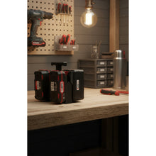 HEX-CARRY carrier for storing and carrying Parkside batteries