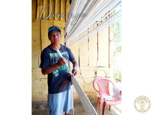 Santiago XL hand-woven cotton double hammock from Nicaragua