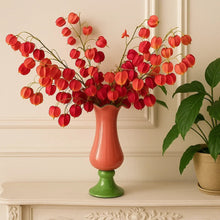 French country style glass flower vase for home decor