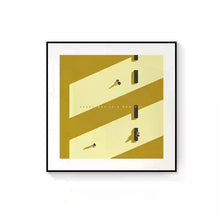 Every Day Is a New Day acrylic wall art with minimalist scenic artwork