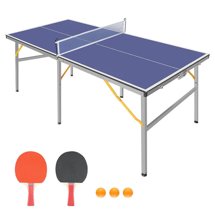 Beltéri pingpongasztal hálóval-0