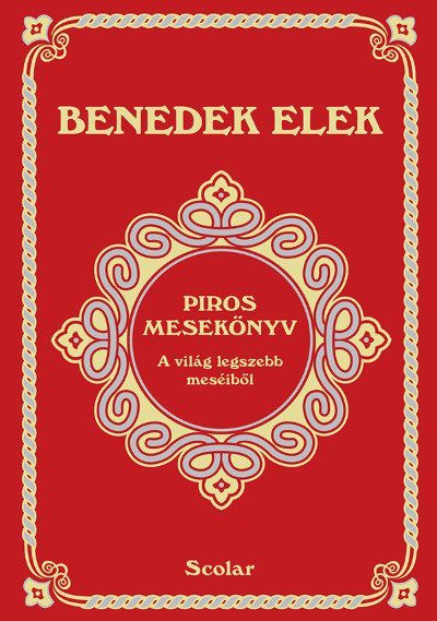 Piros mesekönyv keménytáblás kiadásban