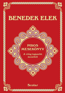 Piros mesekönyv keménytáblás kiadásban