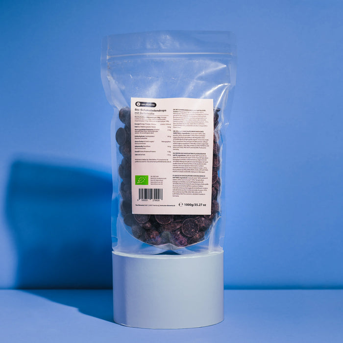 Bio csokoládécseppek 1000 g-os kiszerelésben