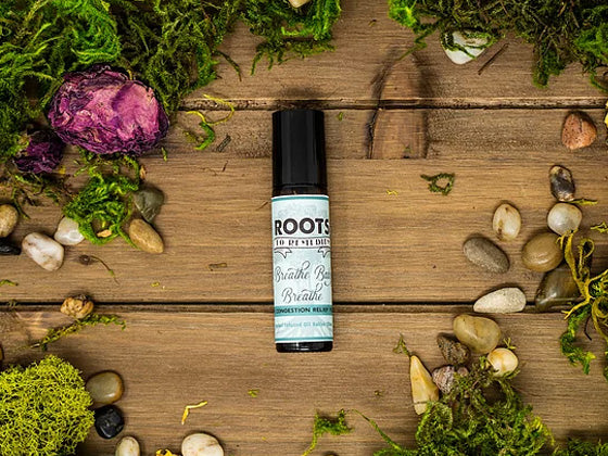 Children’s herbal breathe roll-on for chest application