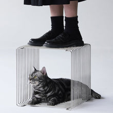 Nordic metal storage shelf for books, decor, and home organisation
