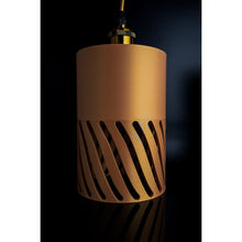Sylwave Dune Max sculptural pendant light with curved single-colour shade
