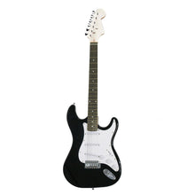 Elektromos gitár szett kezdőknek, ajándék erősítővel-fekete-0