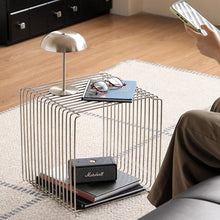 Nordic metal storage shelf for books, decor, and home organisation