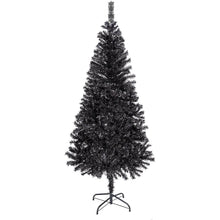 Fekete műfenyő, 120cm 230ág-0