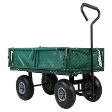 Fém kerti kézikocsi, 300 kg teherbírással-0