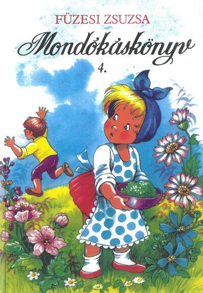 Mondókáskönyv 4. gyermekkönyv borítója