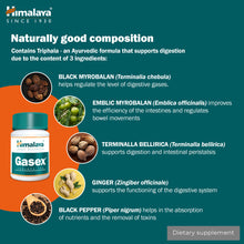 Himalaya Gasex digestive support tablets in 100 tablet pack