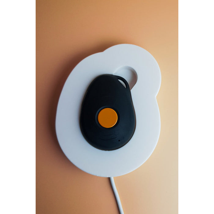 White lying charging dock for Gondosóra magnetic charging cable
