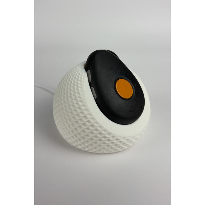 White Gondosóra charging dock and compatible charging cable set