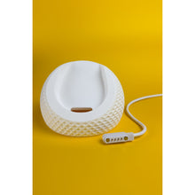 White Gondosóra charging dock and compatible charging cable set