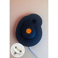 White lying charging dock for Gondosóra magnetic charging cable