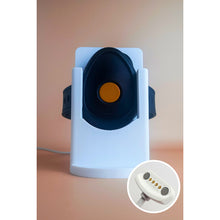 White 3D printed charging dock for a Gondosóra watch with original magnetic cable compatibility