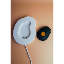 White lying charging dock for Gondosóra magnetic charging cable