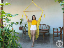 Bosawás XL handmade cotton hammock chair from Nicaragua