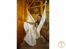 Blanca XL white Colombian cotton hammock chair