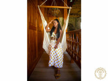 Blanca XL white Colombian cotton hammock chair