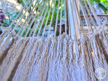 Ometepe XL ecru cotton double hammock handmade in Nicaragua