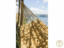 Santiago XL hand-woven cotton double hammock from Nicaragua