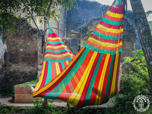 Maya XXL Tipico Mexican hammock in knotless nylon mesh