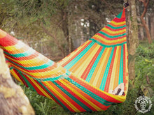Maya XXL Tipico Mexican hammock in knotless nylon mesh
